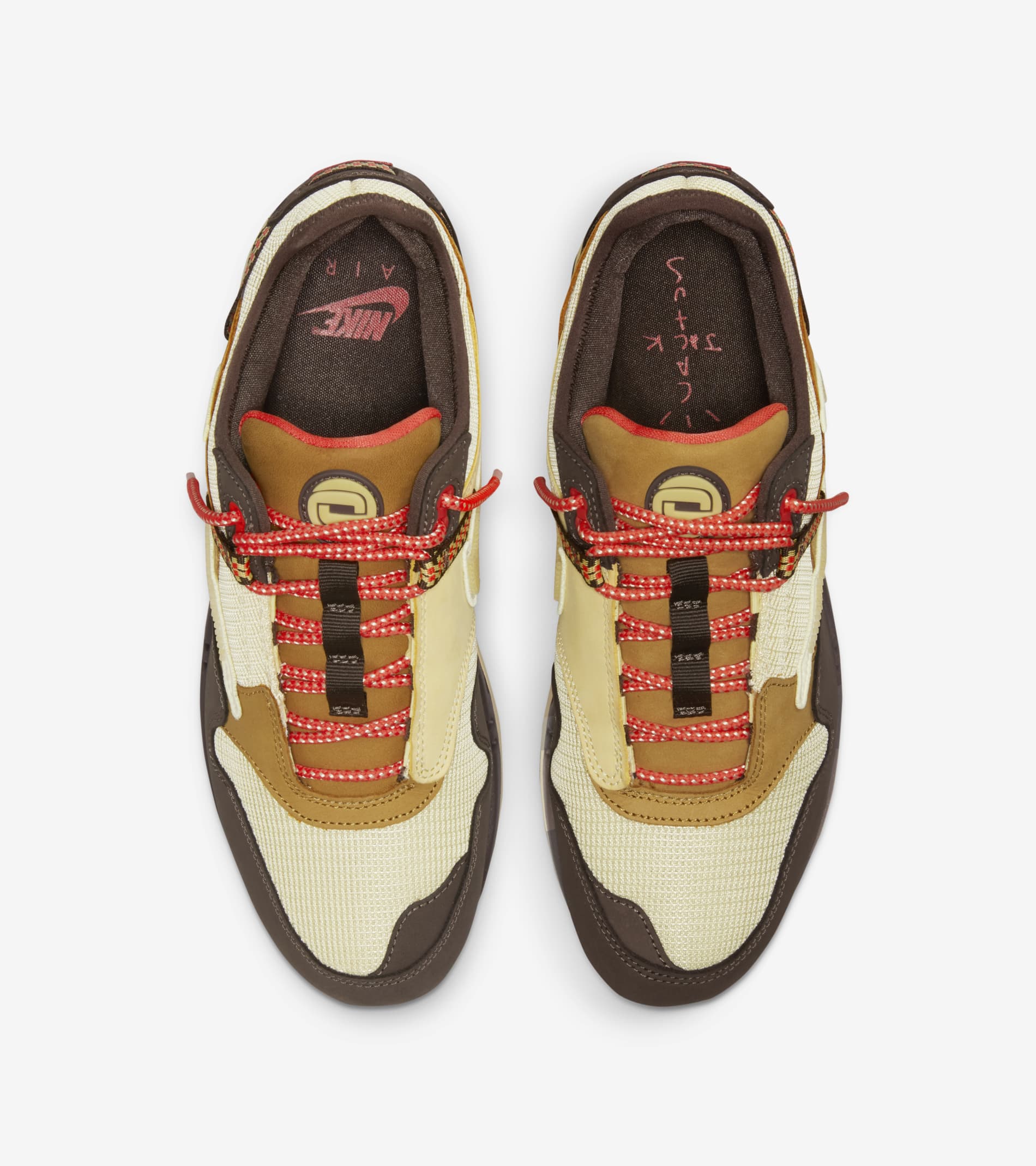 Official Images of the Travis Scott x Nike Air Max 1 Baroque Brown Sneaktorious